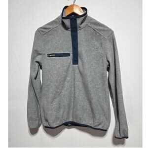 Dri-Duck Woman's Aspen Gray & Blue Pullover Size Small